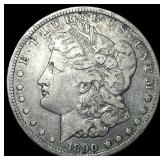 1890-CC Silver Morgan Dollar NEARLY UNCIRCULATED