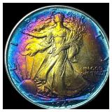 1943 Walking Liberty Half Dollar ABOUT UNCIRCULATE