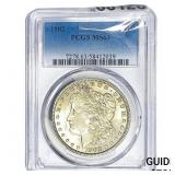 1902 Morgan Silver Dollar PCGS MS63
