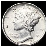 1918-D Silver Mercury Dime UNCIRCULATED