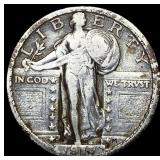 1917-S Type 2 Standing Liberty Quarter  LIGHTLY C