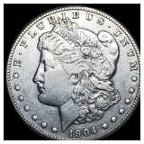 1904-S Silver Morgan Dollar LIGHTLY  CIRCULATED