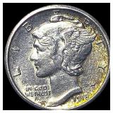 1918-S Silver Mercury Dime CLOSELY  UNCIRCULATED