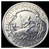 1935 Silver Hudson Half Dollar UNCIRCULATED