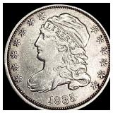 1835 Capped Bust Dime CLOSELY UNCIRCULATED