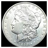 1893 Silver Morgan Dollar CLOSELY  UNCIRCULATED