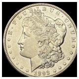 1893 Silver Morgan Dollar CLOSELY  UNCIRCULATED