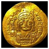 Byzantine Justin II 565-578 AD Gold Solidus