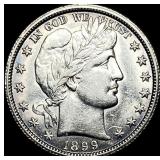 1899-O Silver Barber Half Dollar UNCIRCULATED