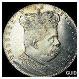 1891 Eritrea Silver 5 Lira