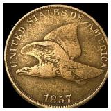1857 Flying Eagle Cent LIGHTLY CIRCULATED