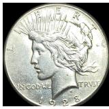 1928 Silver Peace Dollar CLOSELY UNCIRCULATED
