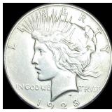 1928 Silver Peace Dollar CLOSELY UNCIRCULATED