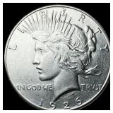 1926-S Silver Peace Dollar CLOSELY  UNCIRCULATED