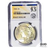 1923 Silver Peace Dollar NGC