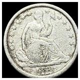 1840 Seated Liberty Dime No Drapery LIGHTLY  CIRC