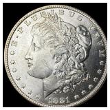 1881 Morgan Silver Dollar CHOICE BU