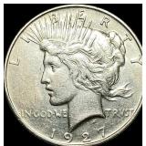 1927-D Silver Peace Dollar CLOSELY  UNCIRCULATED