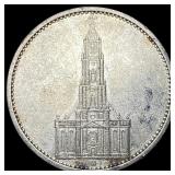 1935A Germany Silver 5 Reichsmark