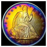 1873 Seated Liberty Half Dollar UNCIRCULATED