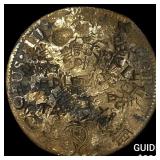 Colonial Spain Silver 8 Reales Punchmarked NEARLY