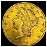 1896 Liberty Head $20 Double Eagle  UNCIRCULATED