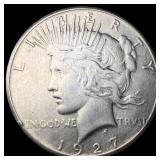 1927 Peace Silver Dollar CLOSELY UNCIRCULATED
