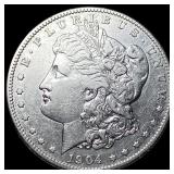 1904-S Silver Morgan Dollar CHOICE AU