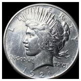 1921 Silver Peace Dollar UNCIRCULATED