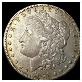 1879-S Silver Morgan Dollar CLOSELY UNCIRCULATED