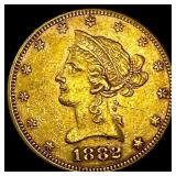 1882 $10 Liberty Head Eagle CLOSELY  UNCIRCULATED