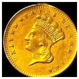 1856 Gold $1 Indian Princess Head HIGH GRADE