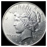 1934 Silver Peace Dollar UNCIRCULATED