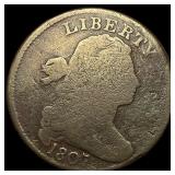 1807 Large Cent Draped Bust NICELY CIRCULATED