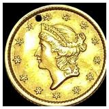 1852 Gold $1 Type 1 HIGH GRADE