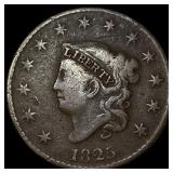 1825 Coronet Head Large Cent LIGHTLY CIRCULATED