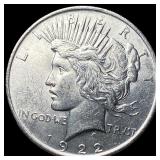1922 Silver Peace Dollar UNCIRCULATED