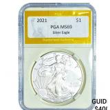 2021 Silver Eagle PGA MS69