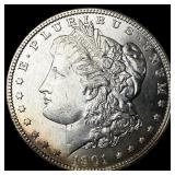 1901-O Silver Morgan Dollar CHOICE AU