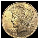 1922 Silver Peace Dollar CLOSELY UNCIRCULATED