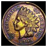 1909 Indian Head Cent CLOSELY UNCIRCULATED