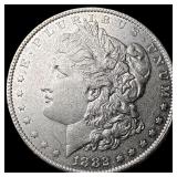 1882-S Silver Morgan Dollar CLOSELY UNCIRCULATED