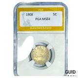 1908 Liberty Victory Nickel PGA MS64