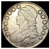 1827 Capped Bust Half Dollar NEARLY UNCIRCULATED