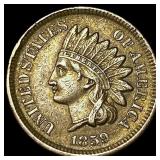 1859 Indian Head Cent CLOSELY UNCIRCULATED