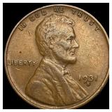 1931-S Lincoln Wheat Cent CLOSELY UNCIRCULATED