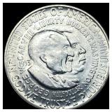1953-S Silver Booker T. Washington-Carver Half Dol