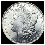 1884 Morgan Silver Dollar CHOICE BU