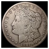 1921-S Silver Morgan Dollar ABOUT UNCIRCULATED