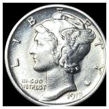 1918-S Silver Mercury Dime UNCIRCULATED